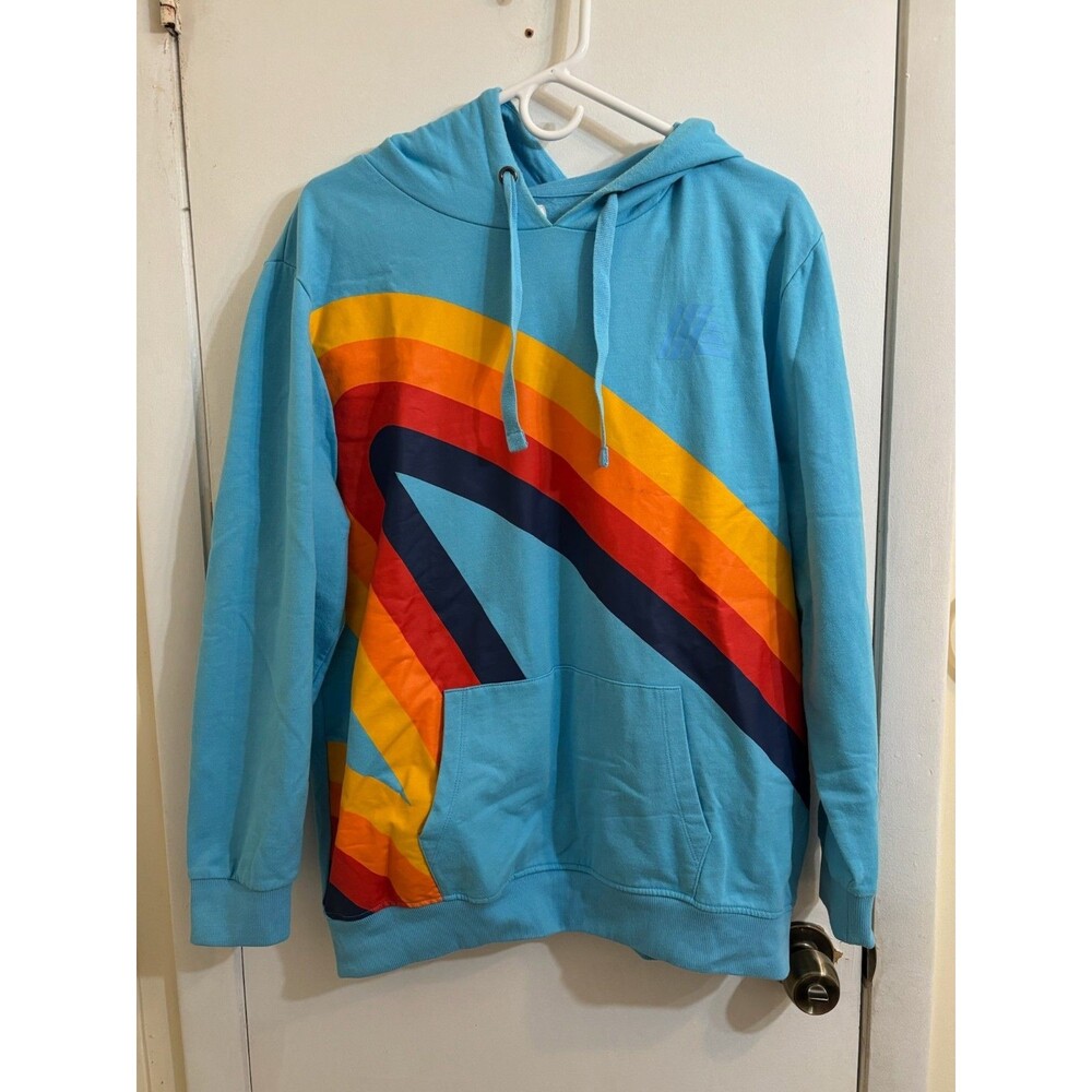 Aldi Gear Hooded Sweatshirt Large - Blue